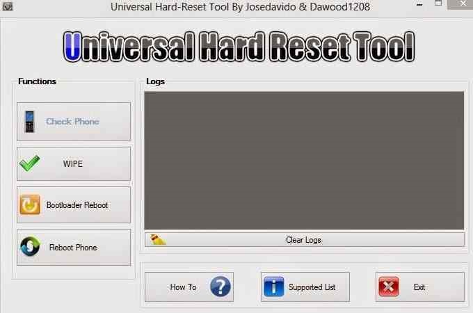 Universal Hard Reset Tool