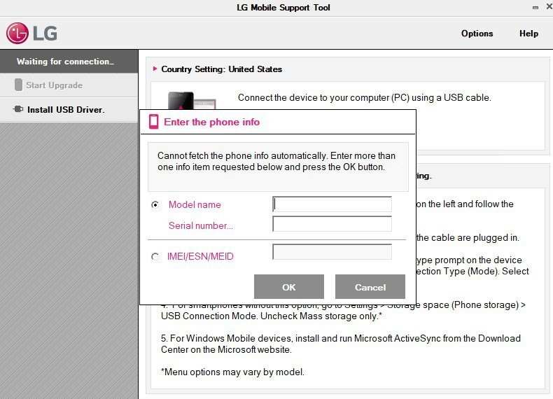 LG Mobile Support Tool Latest Download Free For Windows